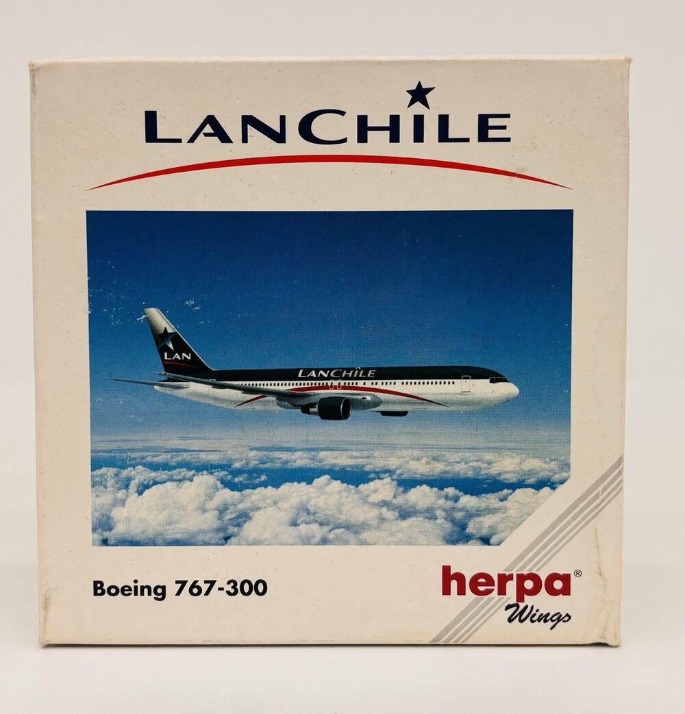 Herpa Wings 1:500 LAN Chile Boeing 767-300 Diecast 502894 New